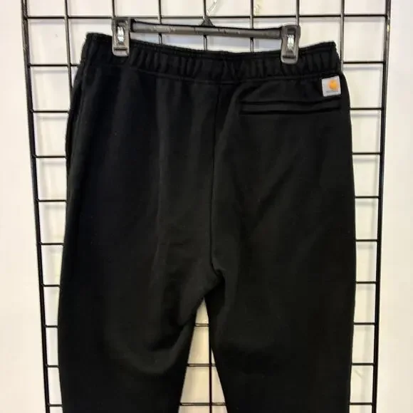 Carhartt Men's Med Black Sweatpants Loose Fit Midweight Tapered BN5307-M - Picture 5 of 11